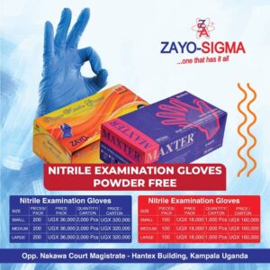 Nitrile Examination Gloves Powder Free 2000 pieces